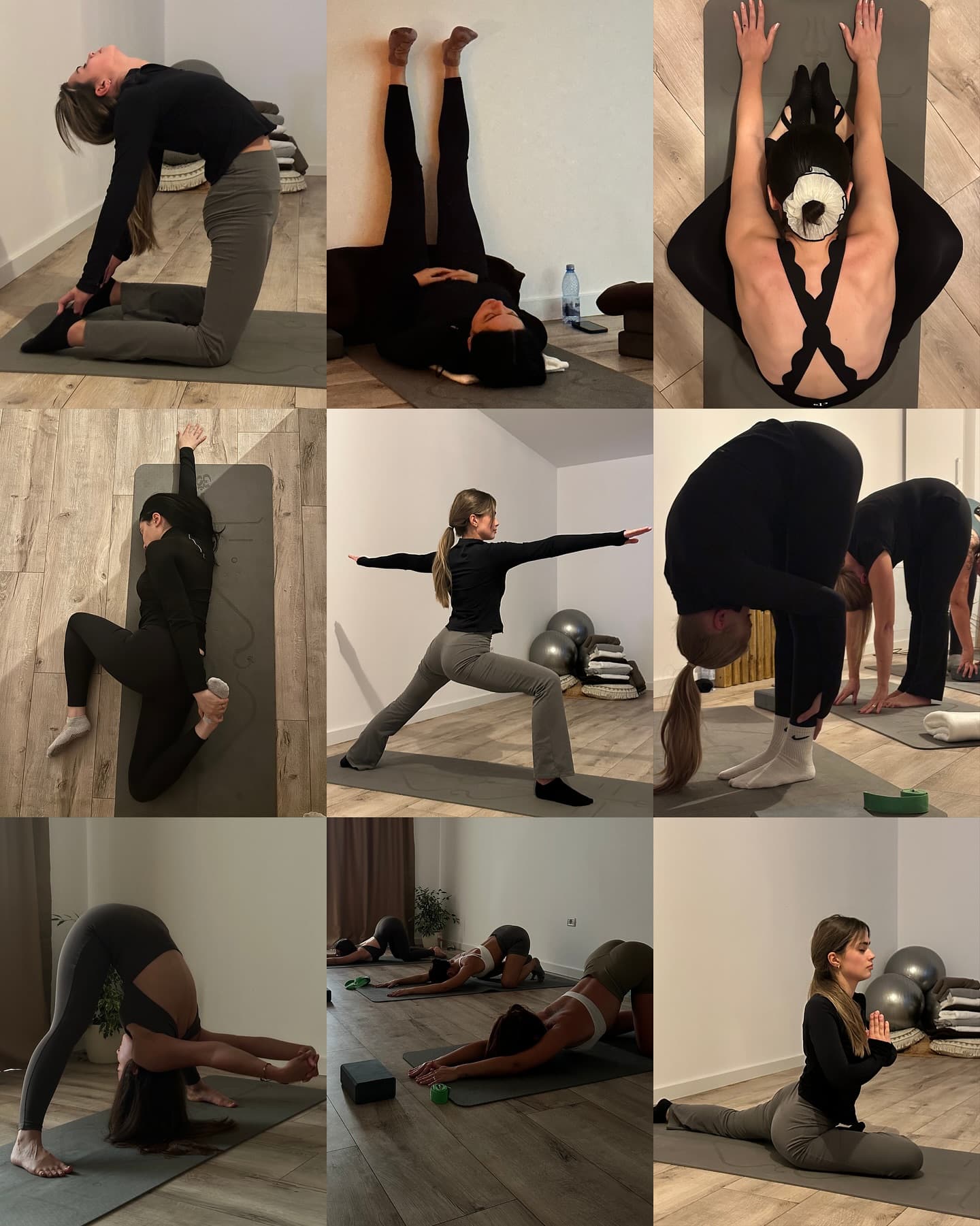 Clase de yoga
